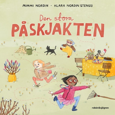Den stora påskjakten – omslag till ljudboken av Mimmi Nordin, Klara Nordin Stensö