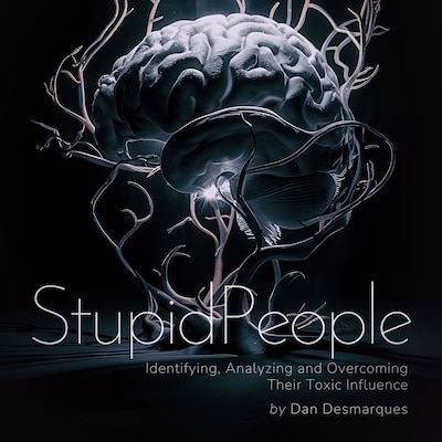 Stupid People – omslag til lydbogen af Dan Desmarques