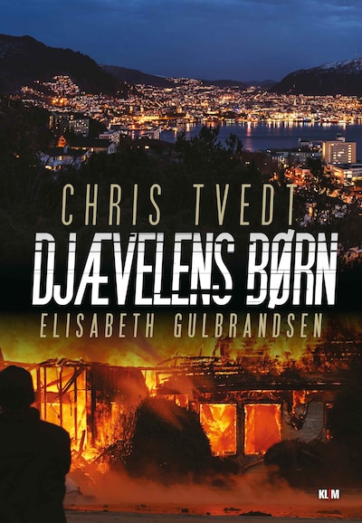 Djævelens børn – omslag til lydbogen af Chris Tvedt, Elisabeth Gulbrandsen