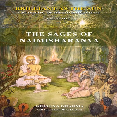 The Sages of Naimishiranya – omslag til lydbogen af Krishna Dharma, Chintamani Dhama  Dasi
