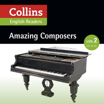 Amazing Composers – omslag til lydbogen af Unknown Author