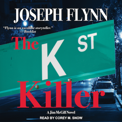 The K Street Killer – omslag til lydbogen af Joseph Flynn
