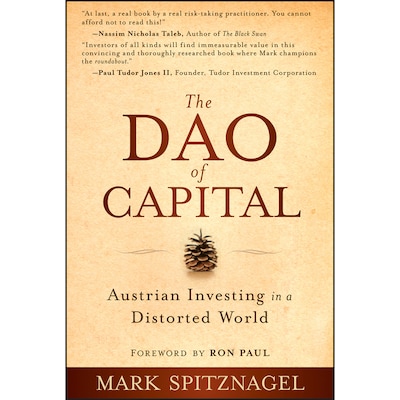 The Dao of Capital – omslag til lydbogen af Ron Paul, Mark Spitznagel