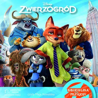 Disney. Zwierzogród – okładka audiobooka, autor Suzanne Francis
