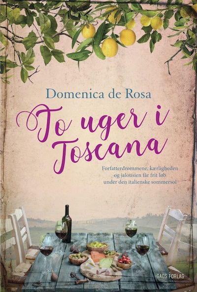 To uger i Toscana – omslag til lydbogen af Domenica de Rosa