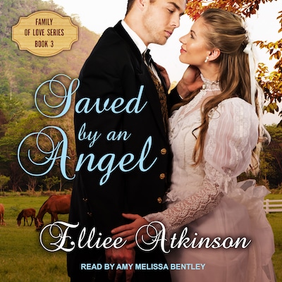 Saved by an Angel – omslag til lydbogen af Elliee Atkinson