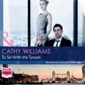 To Sin with the Tycoon – okładka audiobooka, autor Cathy Williams