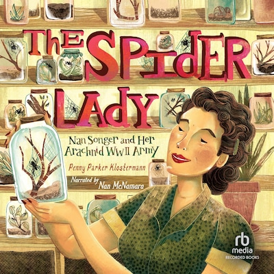 The Spider Lady – omslag til lydbogen af Penny Parker Klostermann