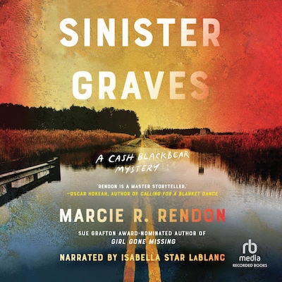 Sinister Graves – omslag til lydbogen af Marcie R. Rendon