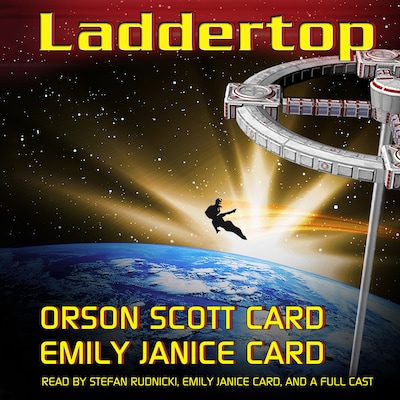 Laddertop – omslag til lydbogen af Orson Scott Card, Emily Janice Card