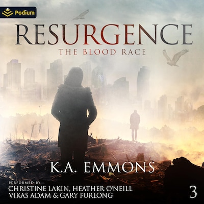 Resurgence – omslag til lydbogen af K.A. Emmons