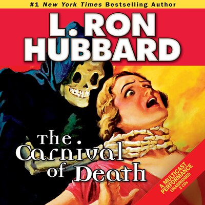 The Carnival of Death – omslag til lydbogen af L. Ron Hubbard