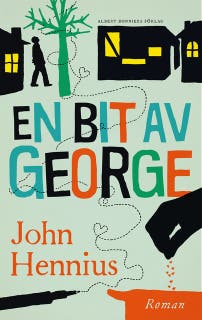 En bit av George – omslag till ljudboken av John Hennius