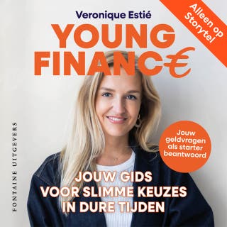 Young Finance: Jouw gids voor slimme keuzes in dure tijden – omslag van het luisterboek van Veronique Estié
