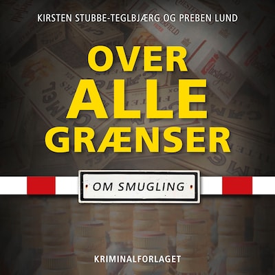 Over alle grænser – omslag til lydbogen af Preben Lund, Kirsten Stubbe-Teglbjærg