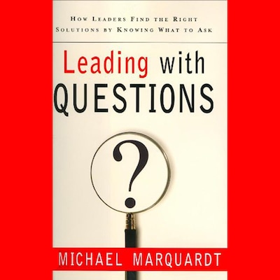 Leading with Questions – omslag til lydbogen af Michael J. Marquardt