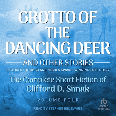 Grotto of the Dancing Deer – omslag til lydbogen af Clifford D. Simak