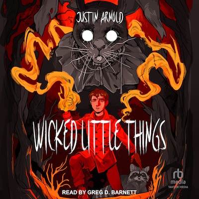 Wicked Little Things – omslag til lydbogen af Justin Arnold