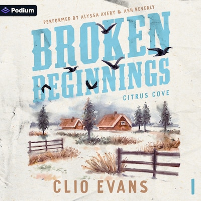 Broken Beginnings – omslag til lydbogen af Clio Evans