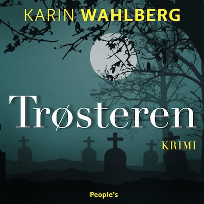 Trøsteren – omslag til lydbogen af Karin Wahlberg