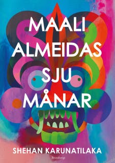 Maali Almeidas sju månar – omslag till ljudboken av Shehan Karunatilaka
