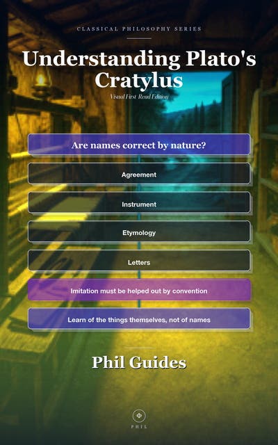 Understanding Plato's Cratylus: Visual First-Read Edition – omslag til lydbogen af Phil Guides