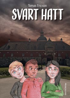 Svart hatt – omslag till ljudboken av Tomas Ericson