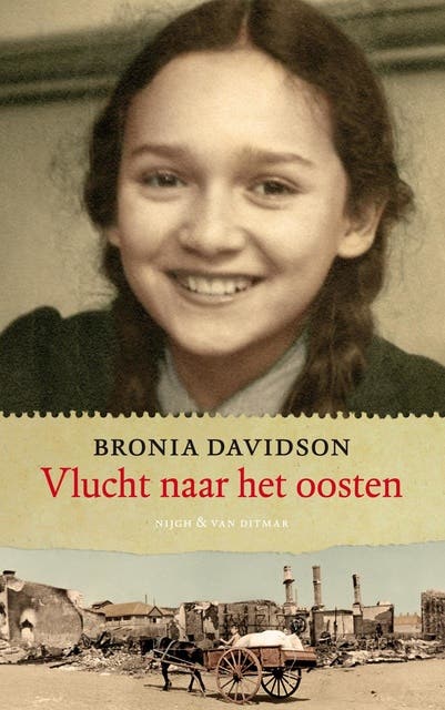 Vlucht naar het oosten – omslag van het luisterboek van Bronia Davidson