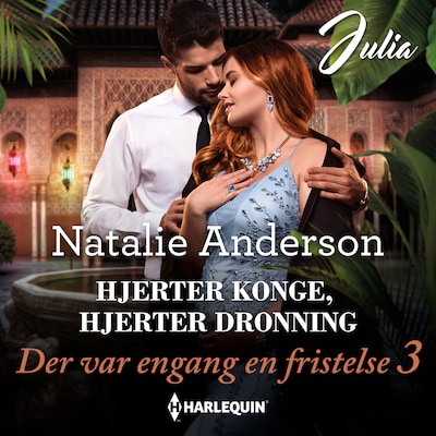 Hjerter konge, hjerter dronning – omslag til lydbogen af Natalie Anderson