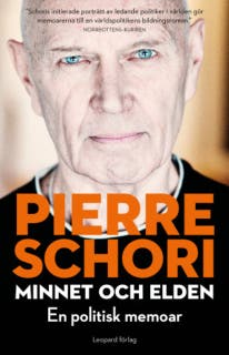Minnet och elden – omslag till ljudboken av Pierre Schori