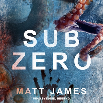 SUB ZERO – omslag til lydbogen af Matt James