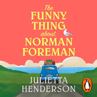 The Funny Thing about Norman Foreman – omslag til lydbogen af Julietta Henderson