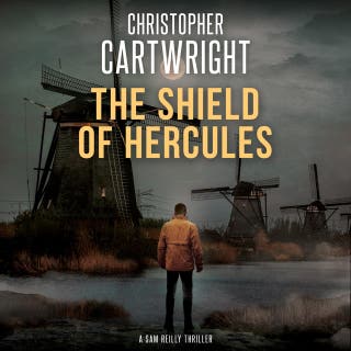 The Shield of Hercules – omslag till ljudboken av Christopher Cartwright