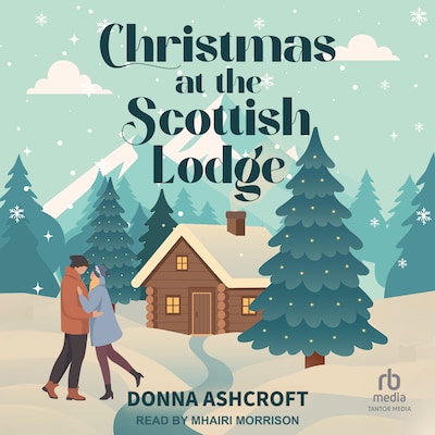 Christmas at the Scottish Lodge – omslag til lydbogen af Donna Ashcroft