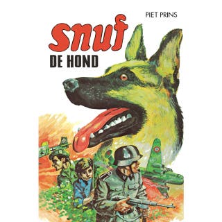 Snuf de hond – omslag van het luisterboek van Piet Prins