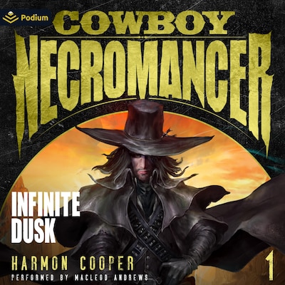 Infinite Dusk – omslag til lydbogen af Harmon Cooper
