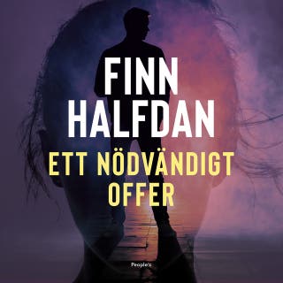 Ett nödvändigt offer – omslag till ljudboken av Finn Halfdan