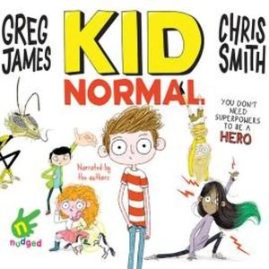 Kid Normal – okładka audiobooka, autor Chris Smith, Greg James