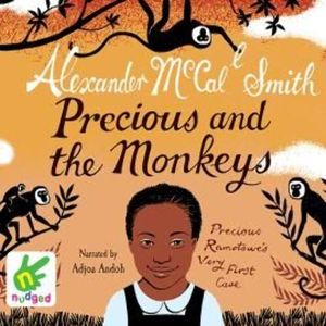 Precious and the Monkeys – okładka audiobooka, autor Alexander McCall Smith