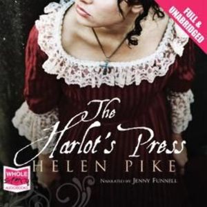 The Harlot's Press – okładka audiobooka, autor Helen Pike