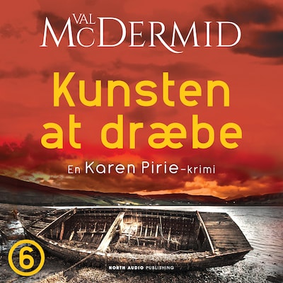 Kunsten at dræbe – omslag til lydbogen af Val McDermid