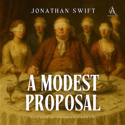 A Modest Proposal - Audiobook – omslag til lydbogen af Jonathan Swift, Classic Audiobooks