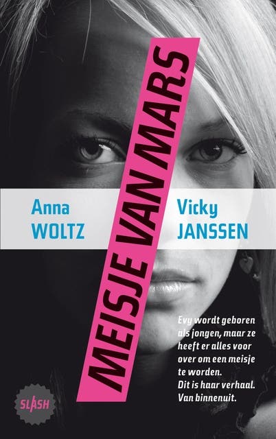 Meisje van Mars – omslag van het luisterboek van Anna Woltz,Vicky Janssen