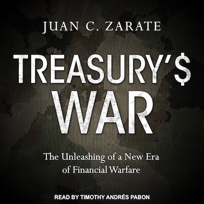 Treasury's War – omslag til lydbogen af Juan Zarate