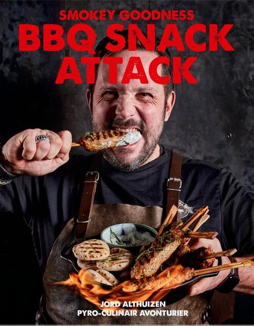 Smokey Goodness BBQ snack attack – omslag van het luisterboek van Jord Althuizen