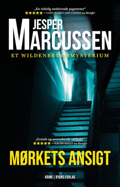 Mørkets ansigt – omslag til lydbogen af Jesper Marcussen