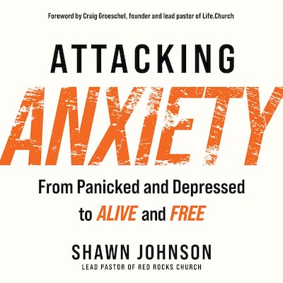 Attacking Anxiety – omslag til lydbogen af Shawn Johnson