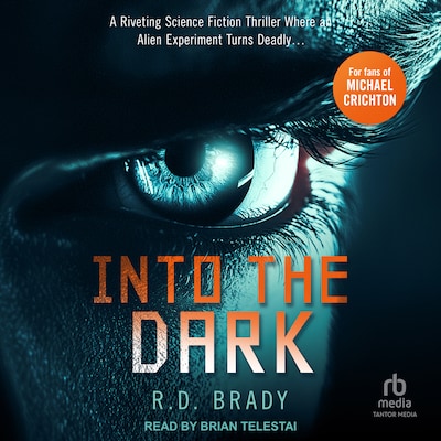 Into the Dark – omslag til lydbogen af R.D. Brady