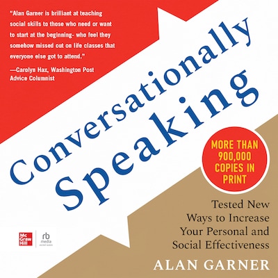 Conversationally Speaking – omslag til lydbogen af Alan Garner