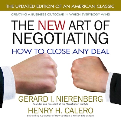 The New Art of Negotiating – omslag til lydbogen af Henry H. Calero, Gerard Nierenberg